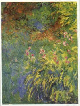 Irises, 1914-17, Claude Monet